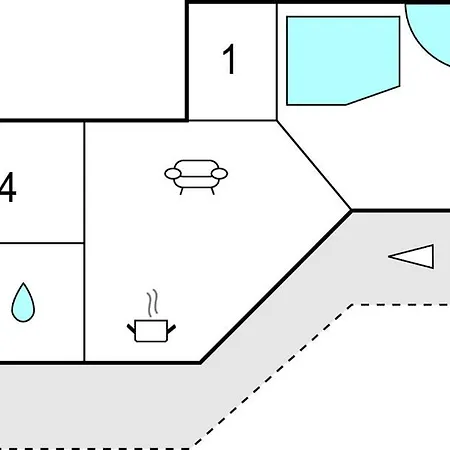 4 Bedroom Cozy In Nykobing Sj 펜션