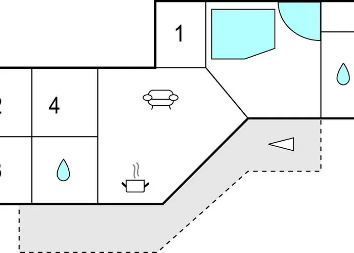 4 Bedroom Cozy In Nykobing Sj בית נופש